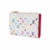Louis Vuitton x Takashi Murakami Lisa Wallet Multicolor/White Monogram Canvas Women Wallets M27736