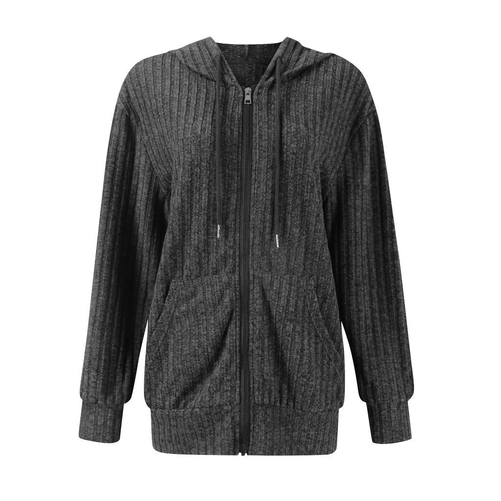 Hoodies For Women Trendy Tops Casual Fall Fashion Long Sleeve Sweatshirt With Pockets Pullover Lightweight