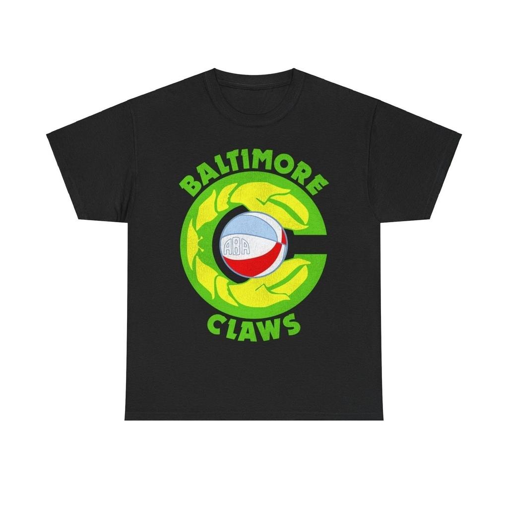 Ностальгическая ретро футболка баскетбольной команды Baltimore Claws