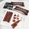 Five Chocolate Color Lip Glaze Set Matte Matte Non-fading Lipstick Suitable for Female Students