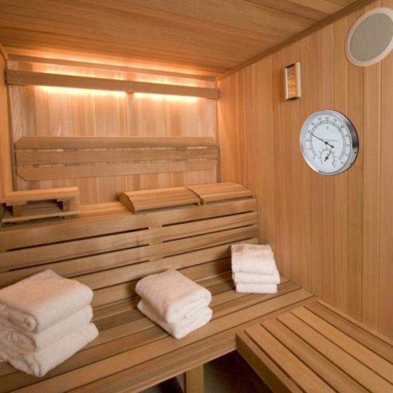 Термометр для сауны, гигрометр, внутренний гигрометрограф, монитор температуры и влажности, измерительный инструмент, подходящий для семейного гостиничного номера