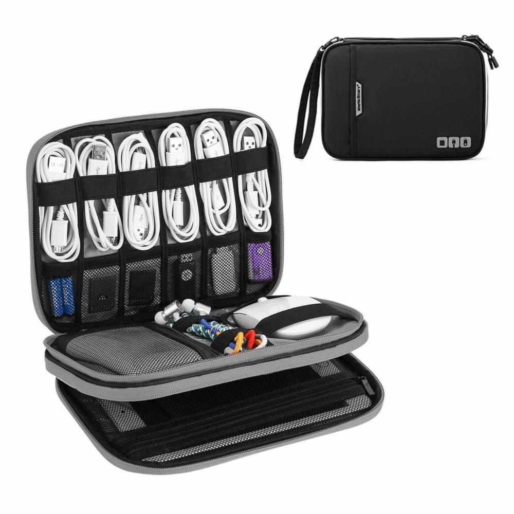 Multifunctional Travel Cable Organizer Bag Portable Digital Storage Case