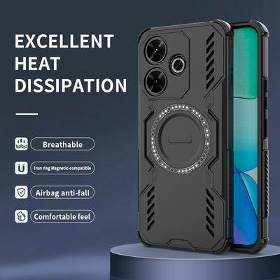 Для чехла Redmi Note 13 Pro 4G Для Чехла для Redmi Note 13 4G Note 14S рассеивание Держатель Защитная крышка Для Redmi 13 4G Note14s