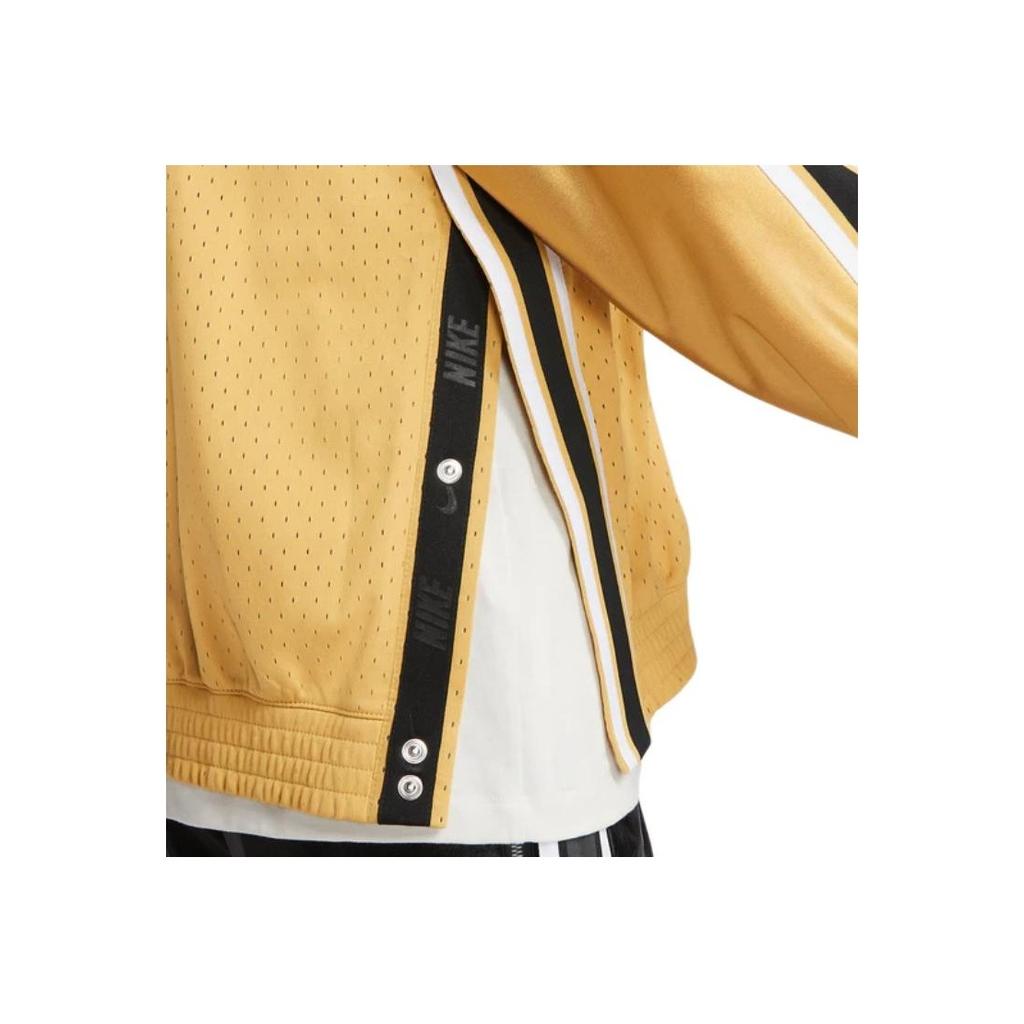 Nike Баскетбольная куртка в полоску с логотипом и цветными блоками, мужские куртки бежевого цвета DX0348-725