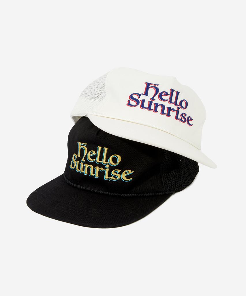 КЕПКА HELLO SUNRISE с логотипом Heritage, свободный крой, 5-панельная_Черный
