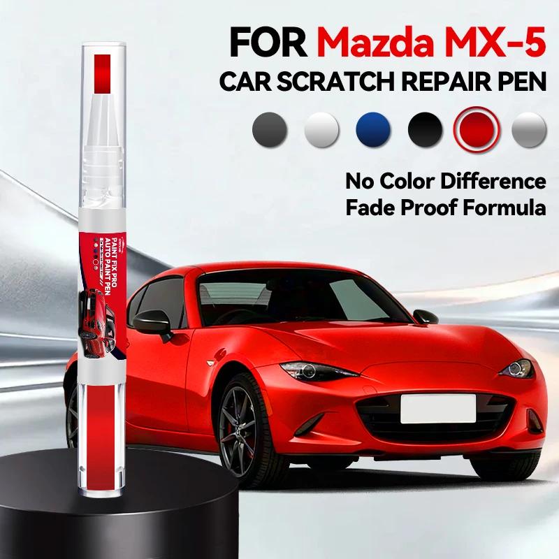 Car Dedicated For Mazda MX-5 Paint Repair Pen Touch Up Scratch Remover DIY Auto Accessories Black White Blue Red Grey