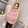 Imitation Fur Jacket Women's New Autumn and Winter Clothing Thickened Hooded Imitation Mink Plush Loose Short Imitation Rabbit Fur