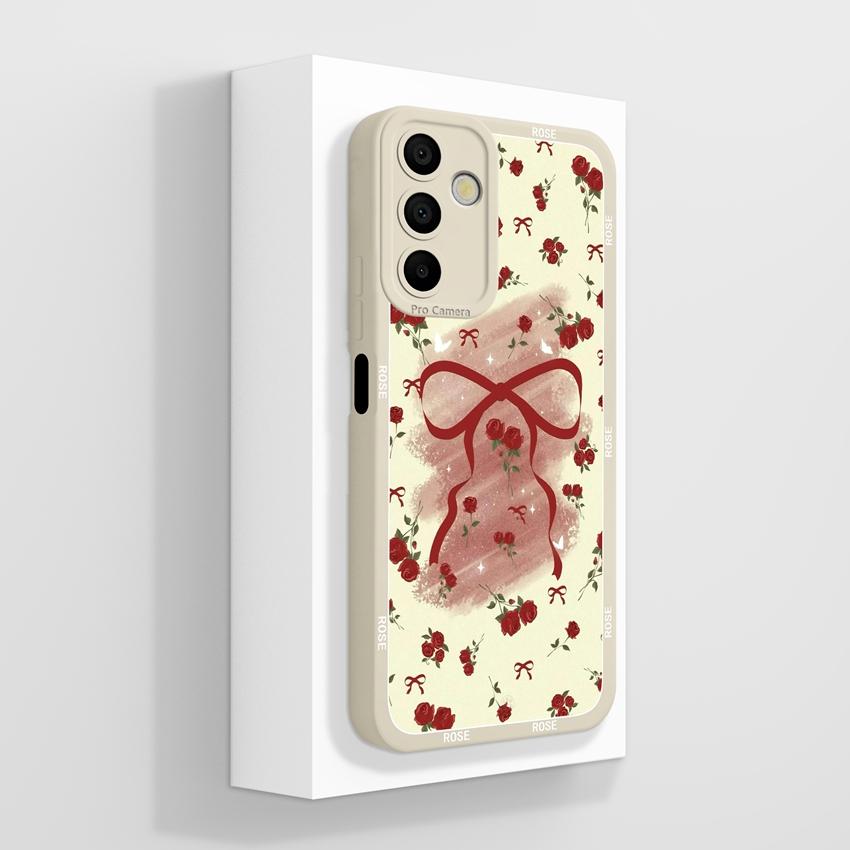 Для Samsung Galaxy A15 A16 A14 M15 M16 F13 F15 Чехол Милый Мультяшный Узор Астронавта Жидкий Силикон Защитный Чехол От Падений Для Samsung Чехол