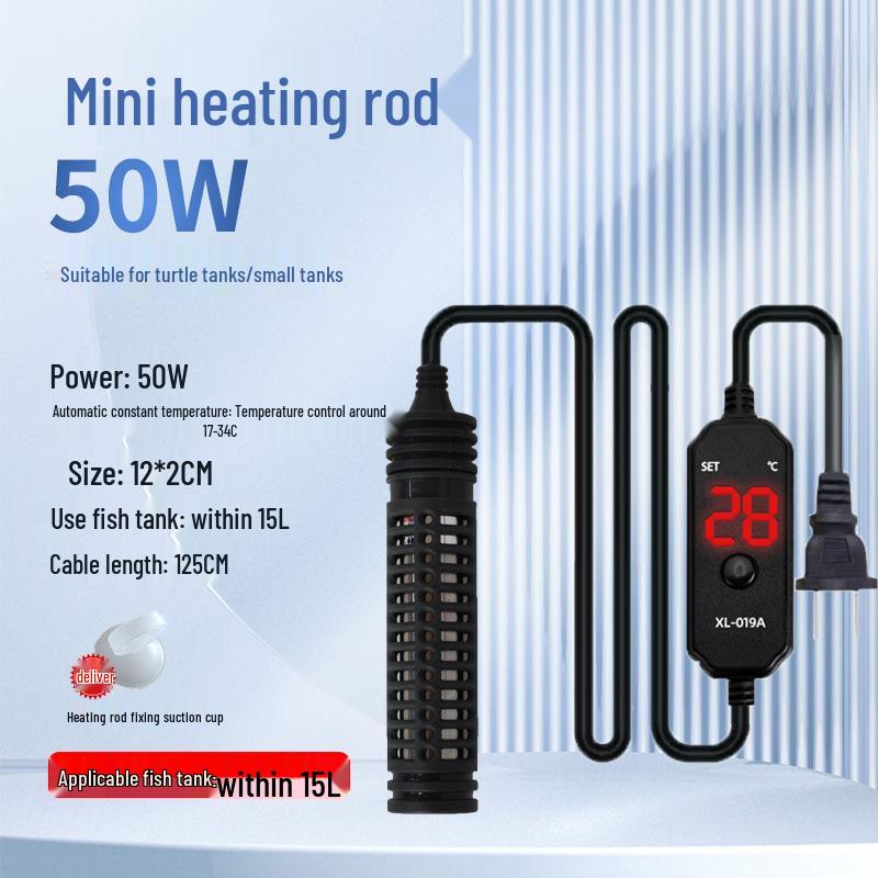 Explosion-Proof Fish/Turtle Tank Heater with Automatic Temp Control, Variable Frequency, Digital Display, and Free Shipping