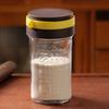 Rotatable Lid Grated Cheese Bottle Dustproof Barbecue Seasoning Jar Cheese Sprinkler  Cumin Powder