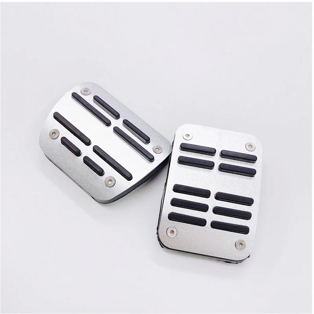 Автомобильные педали для Nissan Sylphy Pulsar B17 2013~2019 Высококачественные нескользящие акселераторные тормоза без сверления из сплава