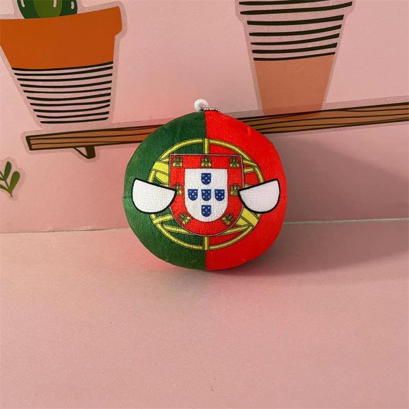 10cm Polandball Plush Toy UK Ukraine Germany Countryball Stuffed Doll Decoration