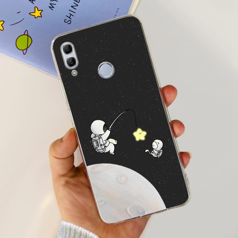 Чехол для Honor 10 Lite Honor 10i Ударопрочный чехол HRY-LX1T HRY-LX2 Стильный Цветочный Мягкий силикон Прозрачный ТПУ Funda Для Honor10 Capa