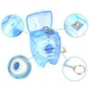 1Pcs Box Mint Dental Floss Roll Keychain Cleaning Oral Tools Dental Floss Stick Adult Home Set Cleaning Interdental Brush