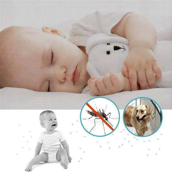 2027 2026 New Large Size Magnetic Mosquito Net Summer Anti Bug Fly Door Curtains Mesh Automatic Closing Door Screen Magic Mesh Kitchen Screen