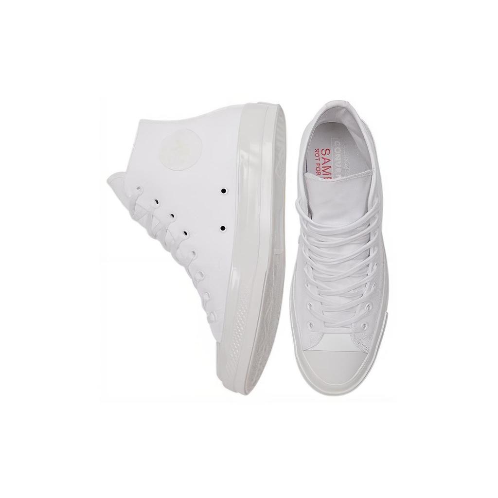 Converse Chuck Taylor All Star Everyday Versatile Durable Breathable Lightweight High-Top Canvas Shoes Unisex Sneakers White A04974C