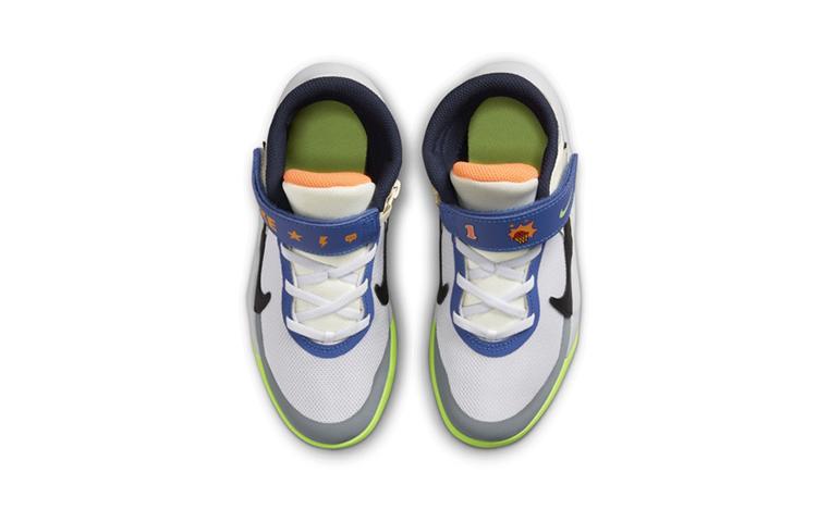 Nike Team Hustle D 10 FlyEase PS 'Белый Мультиколор' FB1881-101