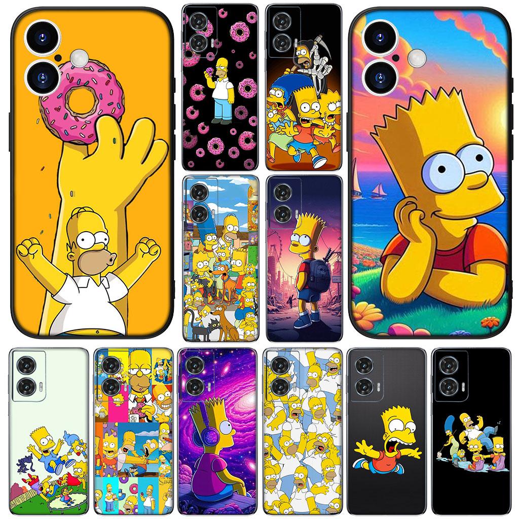Anime The S-Simpsons Bart for Samsung Galaxy Note 20 Ultra 10 8 9 S10 Plus Lite S8 A70 A24 A25 S10E A21S A37 A57 A55 A7 Case