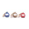 Japanese Cute Lucky Cat Keychains Car Bag Decor Water Sound Bell Pendent Charm