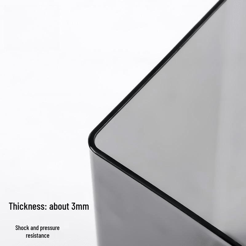 Transparent Square Acrylic Flower Vase