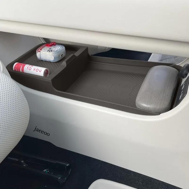 For GWM Ora 5 2026 + Center Console Storage Box Pad Container Organizer Tray Cover Car Styling Protector Decoration Accessories