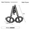 Замок-головоломка Кунмин из цинкового сплава: Развивающая игрушка-кольцо для распутывания
