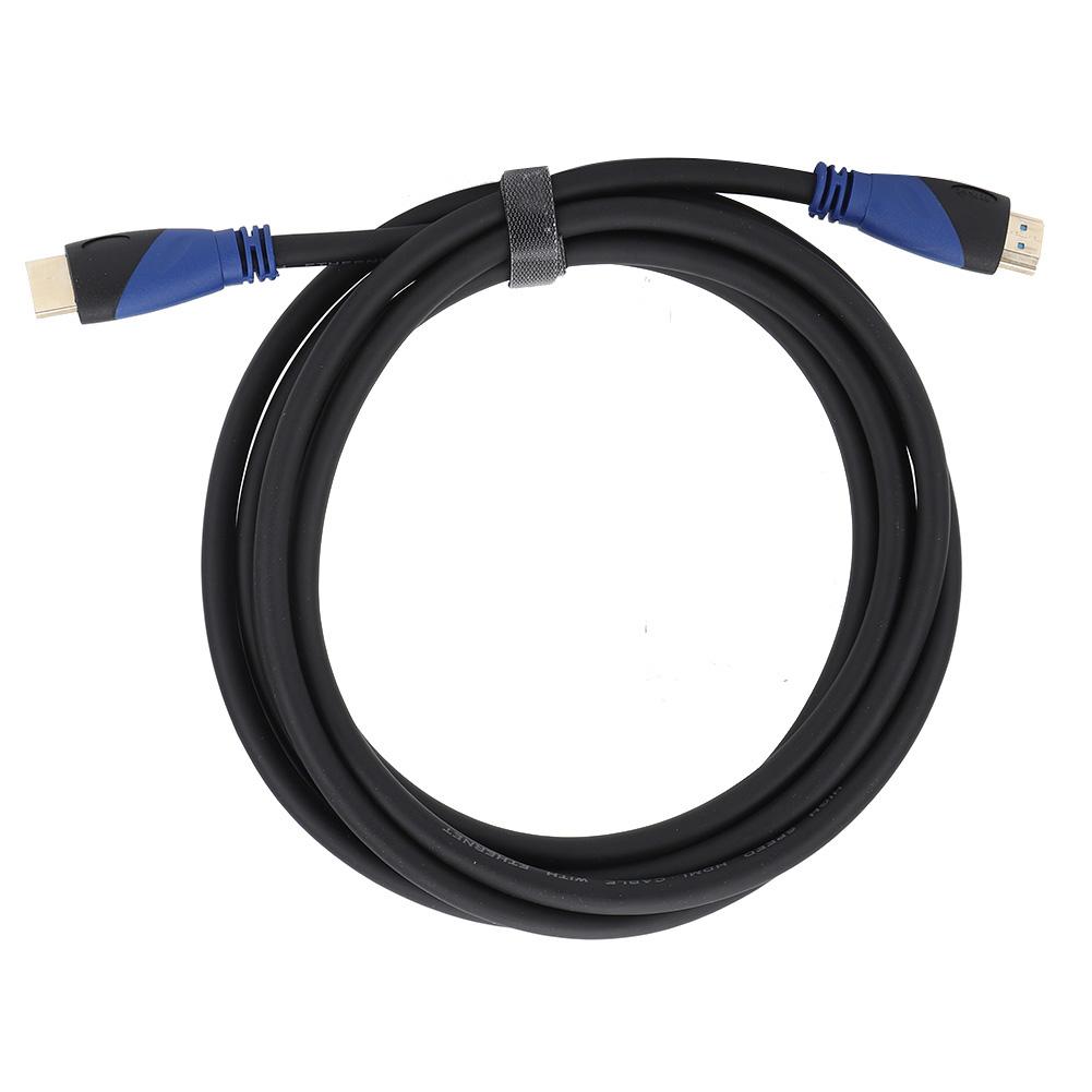 Двухцветный мультимедийный кабель высокой четкости 30AWG Жила из чистой меди Аудио-видео аксессуары 3 метра