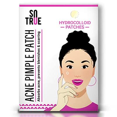 Пластыри от прыщей Sotrue Acne для лица | Для активной поверхностной угревой сыпи | Гидроколлоидные водостойкие пластыри | Поглощают прыщи за ночь (36 патчей)