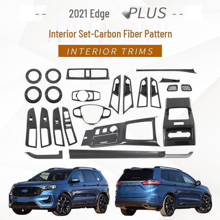 21 Edge PLUS Панель стеклоподъемника из углеродного волокна Наклейка для внутренней отделки