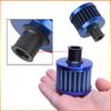 ZG 12MM Mini Mushroom Breather Filter Universal Car Motorcycle ATV Crankcase Turbo Vent Air Filter Easy Clamp‑on Installation