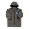 Mini Rodini Dino Patch Quilted Parka Kids Jacket 2571010397