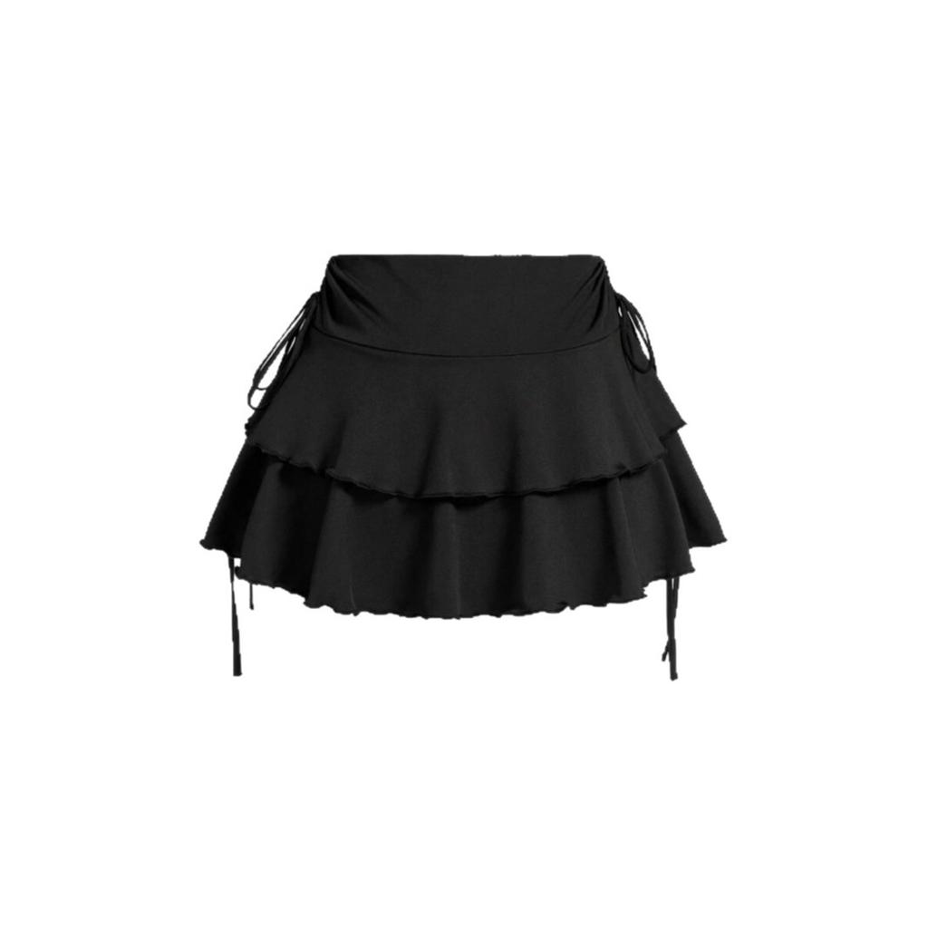 Elegant Commuter Skirt for Women, High-Quality A-Line Midi Skirt, High Waist Slimming Casual Skirt, European & American Style