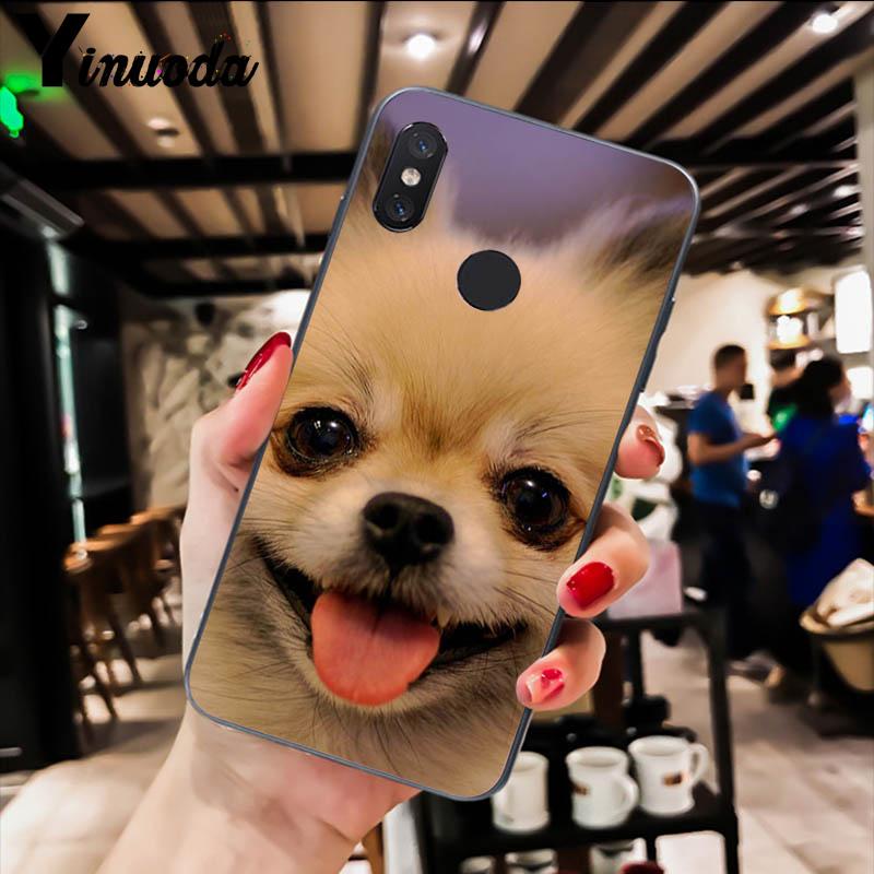 Yinuoda Померанские собаки дизайн Собака Чехол для телефона для Xiaomi Redm4X 6A 5A 7A Redmi5 5Plus Note8 8Pro 7 mi A1 A2Lite