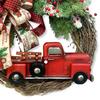 Christmas Wreath Red Truck Outdoor Indoor Great Gift Home Decoration