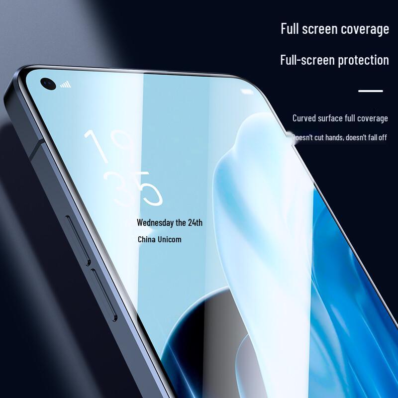 BIAZE Triple Enhanced Tempered Glass Screen Protector for OPPO Reno8 Pro/Pro+