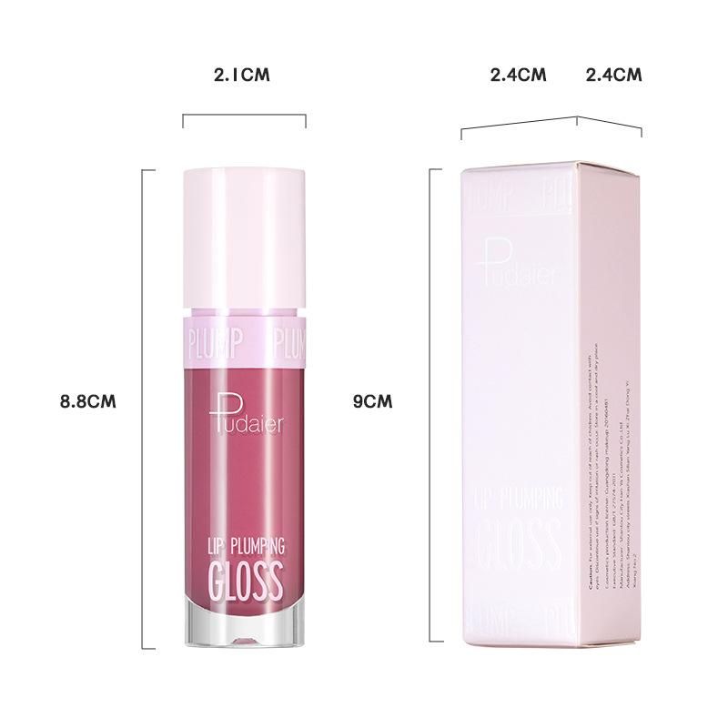 Lip Plump Блеск для губ Увеличивает эластичность губ Мгновенный объем Увлажнение Питание Сексуальный уход за губами Макияж Косметика