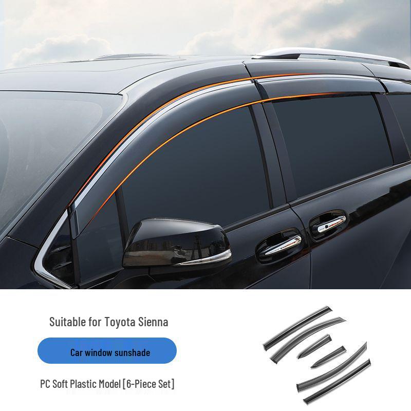 Toyota Sienna 2022 Дефлекторы окон (ветровики) - Аксессуары для модификации Granvia