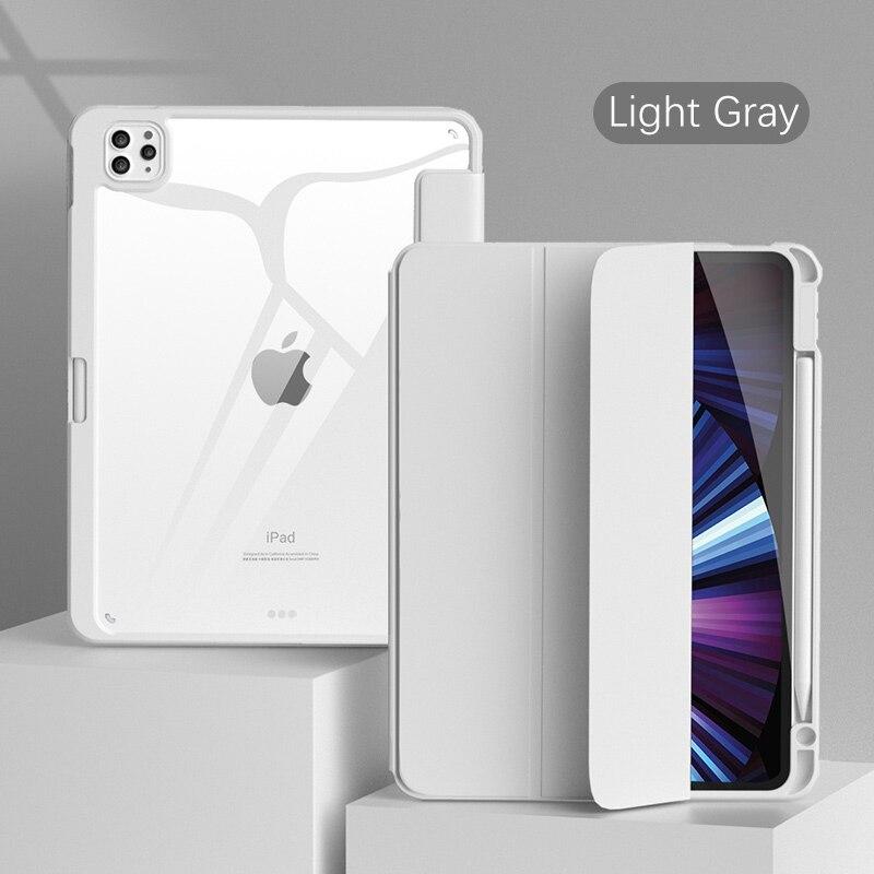 Чехлы-карандаши для Apple Ipad Air 4 Air 5 Clear Case 2020 для Ipad Pro 11 Case 2021 Mini 6 Чехол для iPad 10.2 Чехол 9-го поколения 7-й 8-й защитный чехол