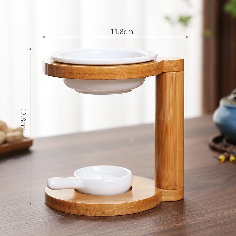 Ароматерапия Ароматерапия Керамический масляный диффузор Подсвечник для чайных свечей Декор для дома и спальни Подарки на День святого Валентина