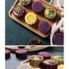 Пластиковая форма для лунных пряников DIY Ручная прессовка Дизайн Рельефный узор Ручная прессовка Форма для выпечки Инструмент для тиснения выпечки Кухонное использование