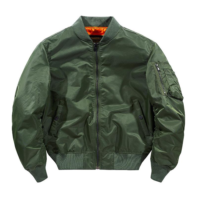 Winter Military Jacket Outwear Mens Cotton Padded Pilot Army Bomber Jacket Coat Casual Baseball Jackets Varsity Jackets