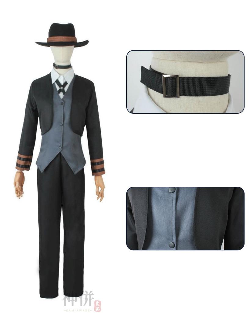 Косплей Накахара Чуя с пятью бродячими собаками Бунго Косплей для взрослых Сцена культурного мероприятия Накахара Чуя Косплей Чуя с париком [Камидзу Рёхин],