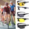 UV400 Explosion-Proof Sunglasses Windproof And Insect-Proof Night Vision Goggles For Outdoor Cycling Mountaineering