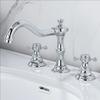 Gold Solid Brass Bathroom Basin Faucet Mixer Taps Antique Black Kitchen Sink Faucet Dual Handles 3 Holes Bathtub Faucet