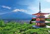 In Beverly 1000 Piece Jigsaw Puzzle Sengen Shrine with a View of Fuji X [Made Japan] (49 72cm) 51-297