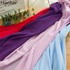 Summer Chiffon Fabrics Dress Clothing Material Draped Comfortable Solid Color Fabric Sewing Handmade DIY Apparel Accessories Ins