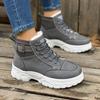 Winter Snow Boots for Women Casual High-top Shoes Warm Womens Sneakers Platform Ankle Boots Plus Size 45  New