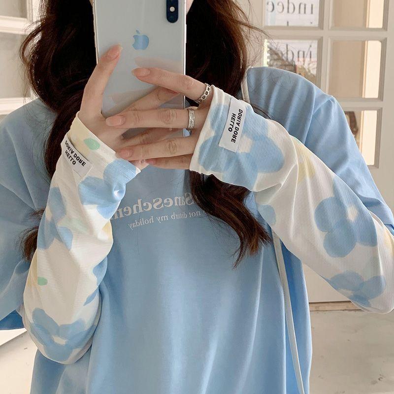 Breathable Gradient Anti-UV Ice Sleeves for Women