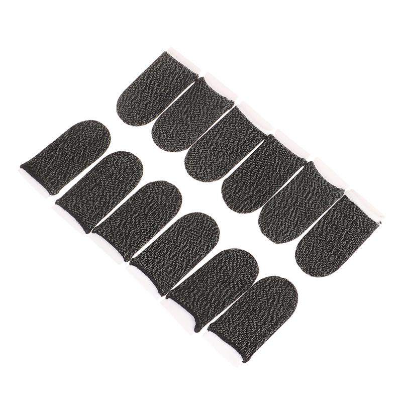 6 шт., защищенные от пота перчатки для мобильных игр, сенсорный экран, большие пальцы, рукава для пальцев