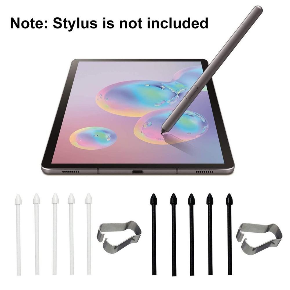 Parts with Metal Clip Accessories Touch Pen Tips Stylus Refill Tool Pen Point Replacement Nib